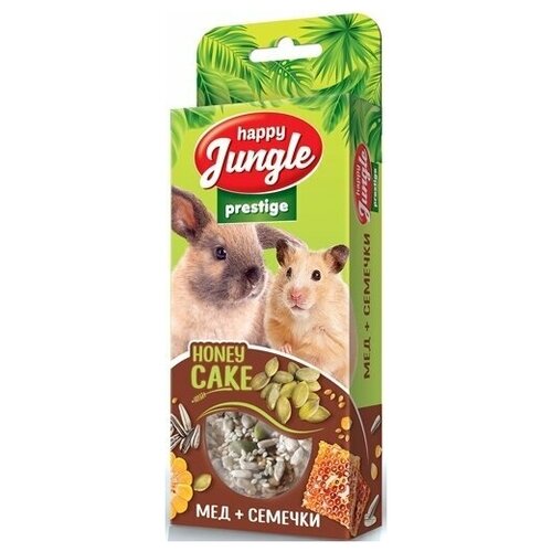 Happy Jungle Prestige Корзинки для грызунов мед+семечки, 3шт