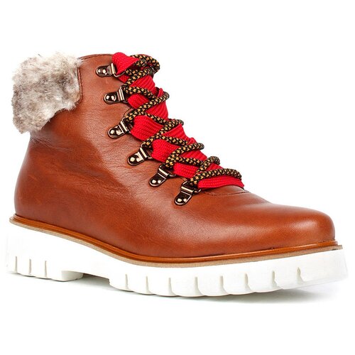 фото Ботинки ara 38, зимние,натуральная кожа, полнота g, размер 38 (5), коричневый, оранжевый