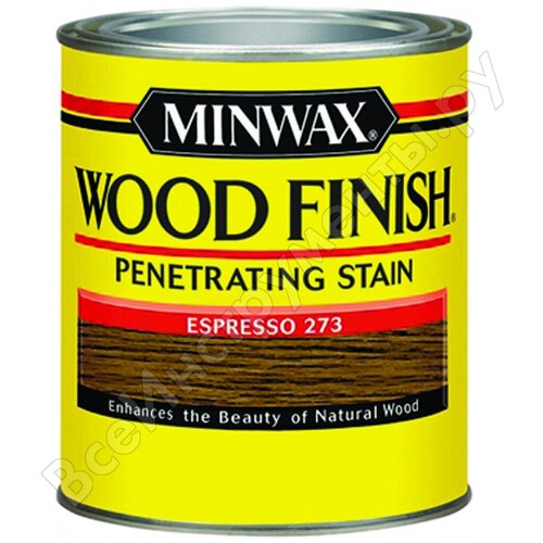 Масло для дерева и мебели Minwax Wood Finish. 273 Эспрессо, 946 мл. Тонирующая пропитка - морилка для дерева minwax кондиционер для дерева pre stain wc 946 мл 61500