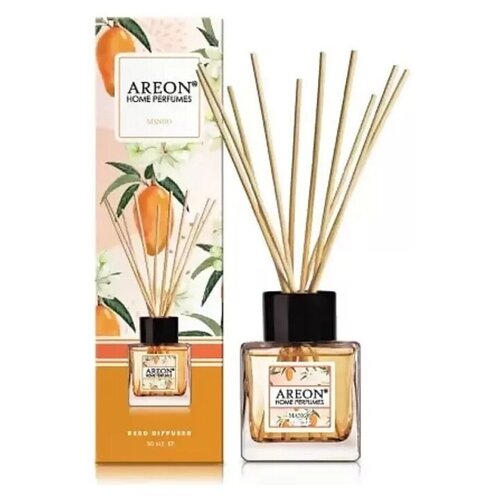 AREON BHP07 Ароматизатор для дома Areon STICKS 50мл. GARDEN Mango (Манго)