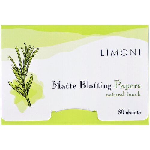 Матирующие салфетки для лица Matte Blotting Papers Pink LIMONI, 80 шт