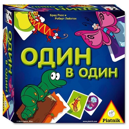 фото Настольная игра piatnik один в один, синий