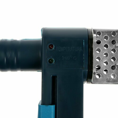 Аппарат для сварки пластиковых труб тундра 1200 Вт комплект насадок 20-32 мм 0-300 кейс 91355 2228₽