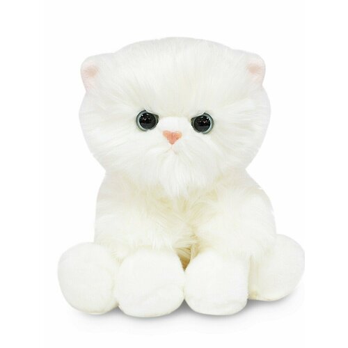 Мягкая игрушка Кошка Бонна, 30 см, белая, Коробейники мягкая игрушка кошка белая бонна