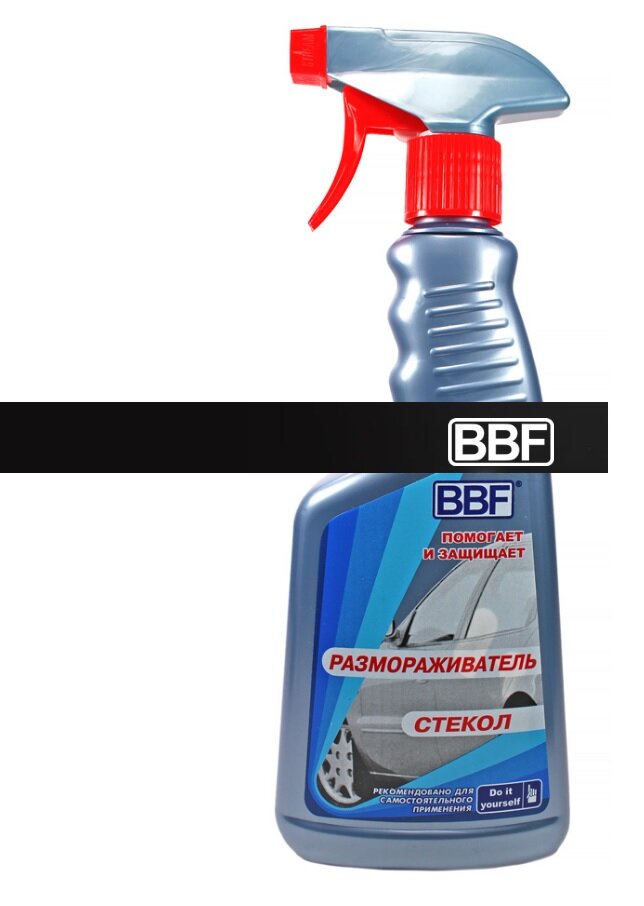 BBF 3339 Размораживатель стекол BBF (триггер-спрей) 500 мл.