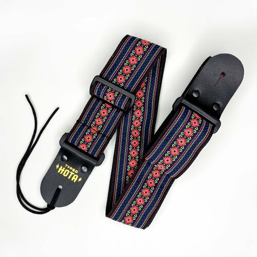 TN5-002-RGB Ремень для гитары, жаккардовый, 1221