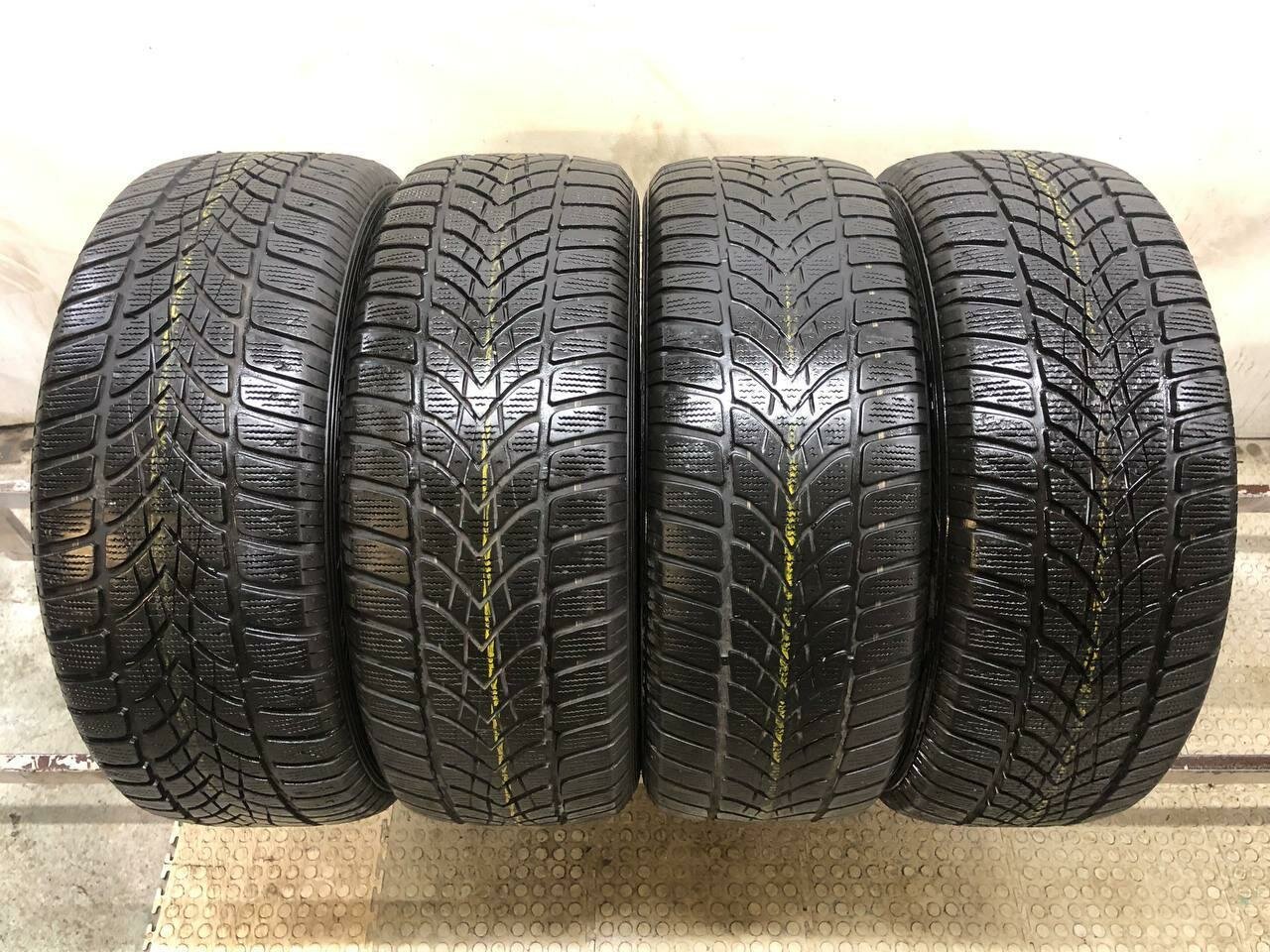 Dunlop SP Winter Sport 4D 205/55 R16 БУ Шины Зимние