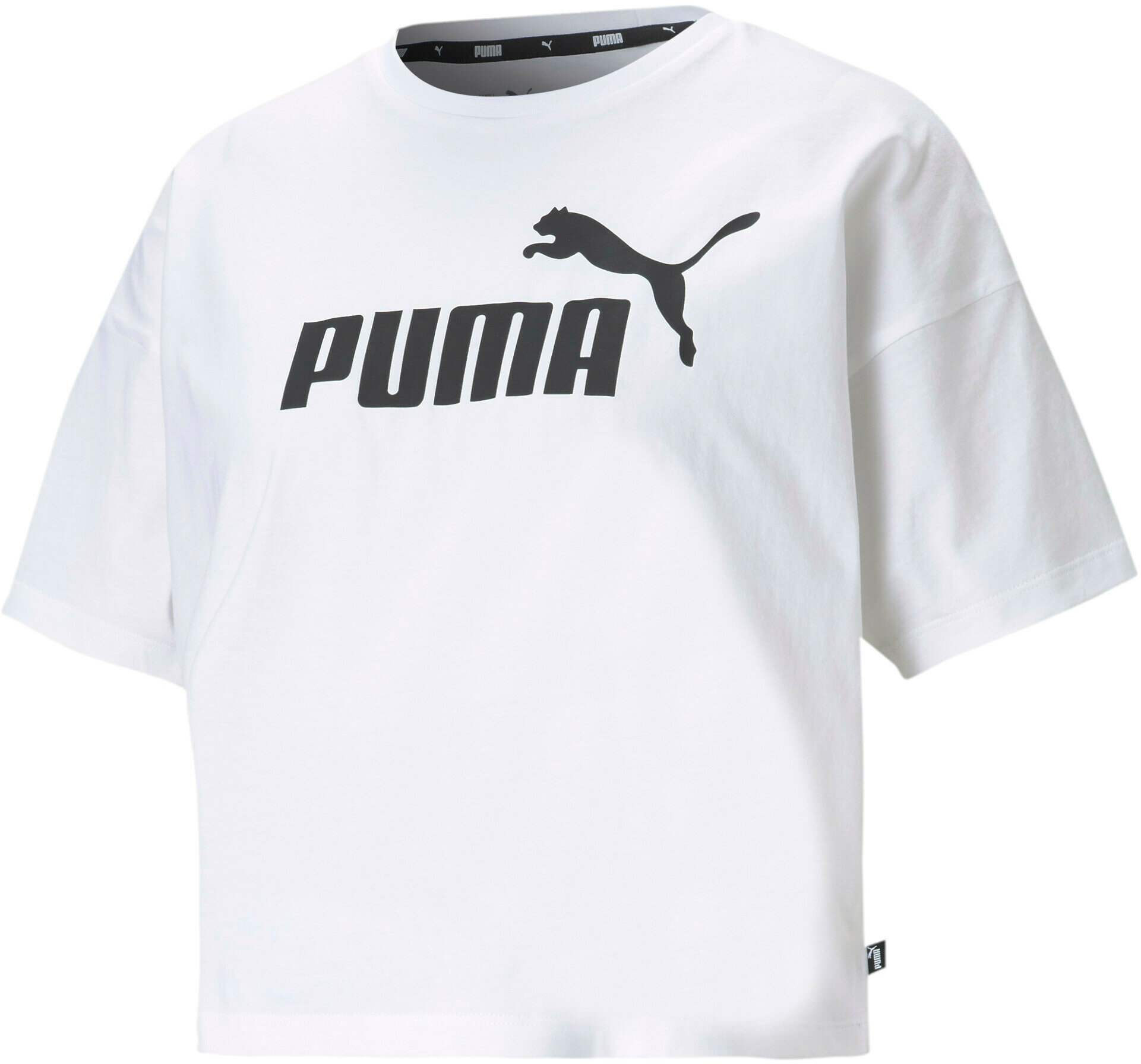 Футболка спортивная PUMA Ess Cropped Logo Tee