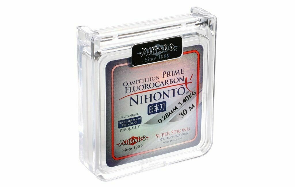 Флюорокарбон Mikado Nihonto Fluorocarbon Silk 30м 0.25 mm1 шт