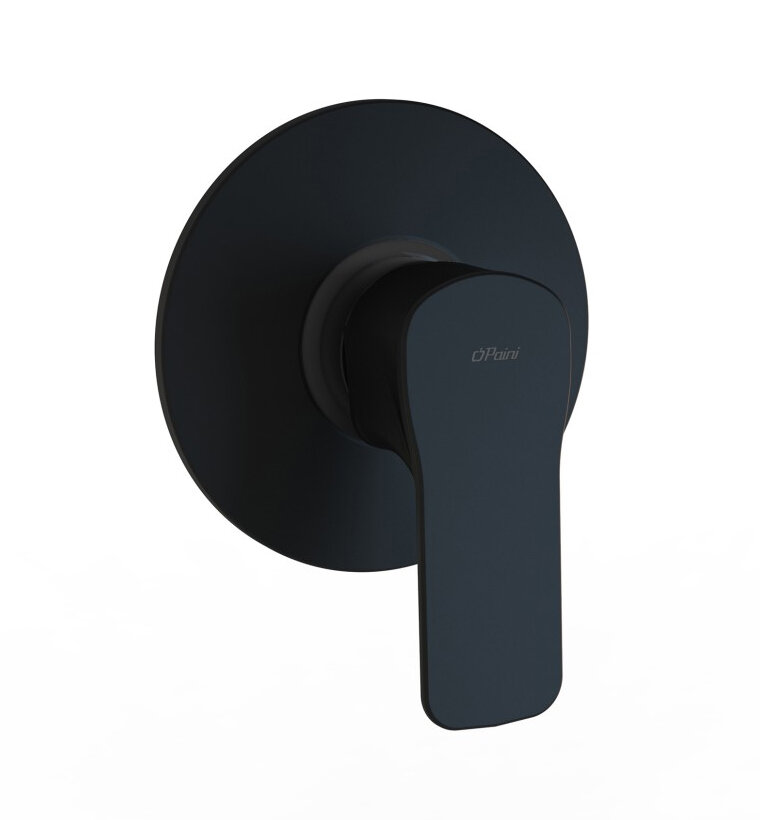 фото Встраиваемый смеситель для душа Paini Viva Style черный матовый P4YO690