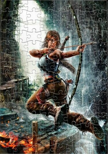 Пазл Расхитительница гробниц, Lara Croft: Tomb Raider №2, А3