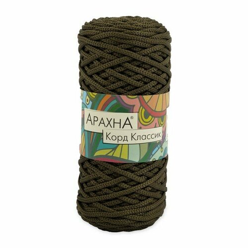 Пряжа ARACHNA Cord Classic 100% полиэфир 3 шт. х 200 г 100 м цв. №17 болотный (Cord Classic-№17 болотный)