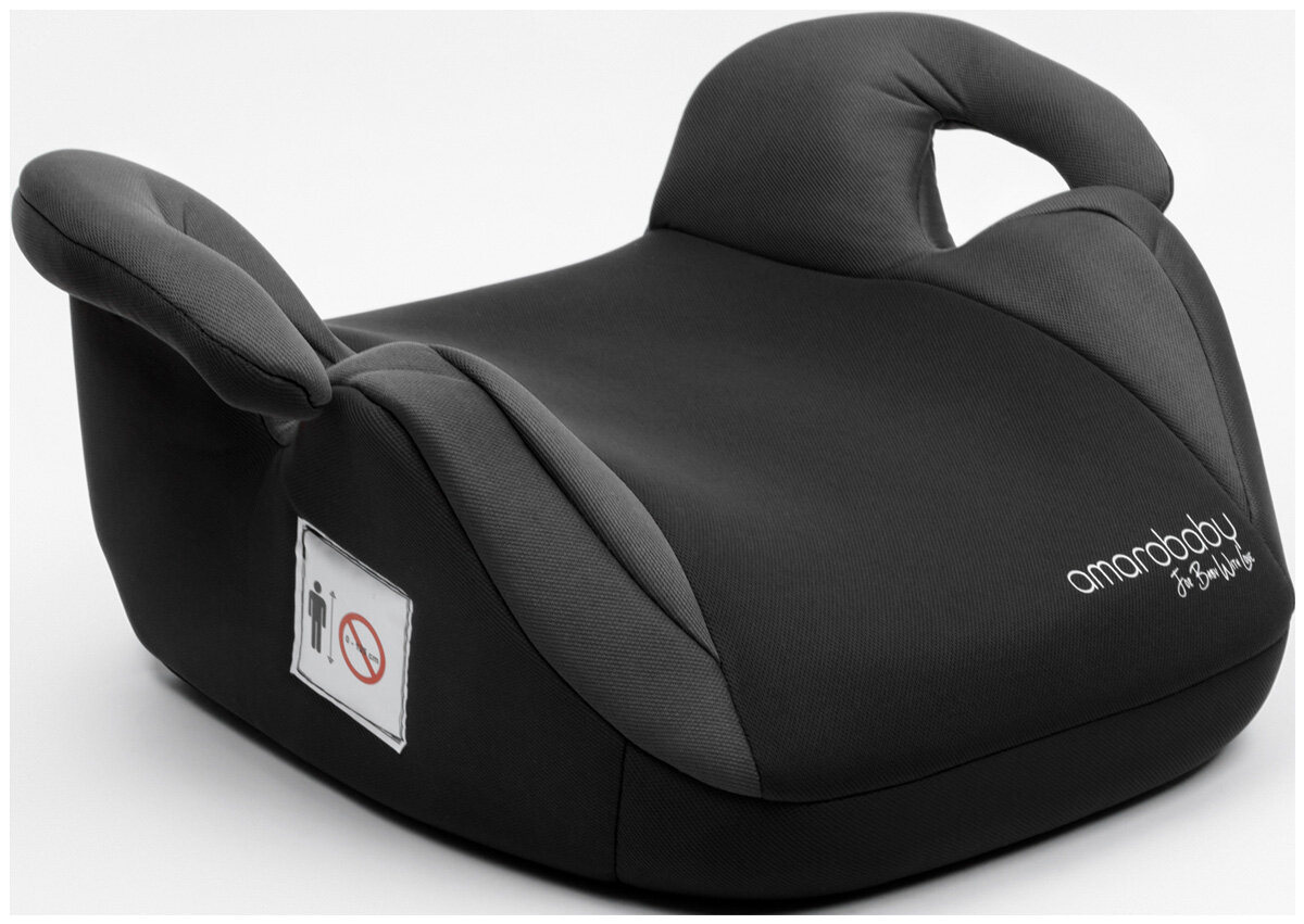 Автокресло детское бустер Amarobaby Spector группа III черный/серый AB222007SChSe/09