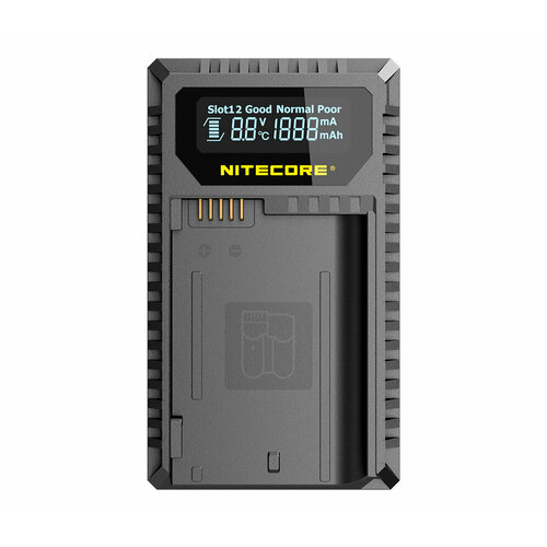 Зарядное устройство Nitecore UNK2 для Nikon EN-EL15 двойное зарядное устройство для nikon en el15