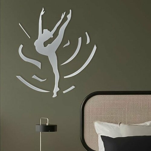 Декор настенный Гимнастка 10 элементов р-р от 4 х 15 см до 33 х 16 см 1263₽