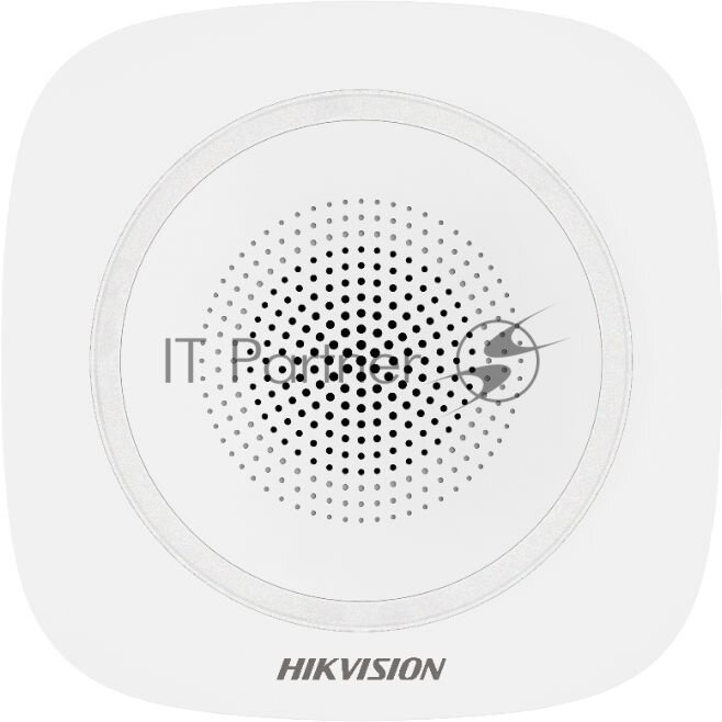 Сирена Hikvision DS-PS1-I-WE(Red Indicator) - фото №2