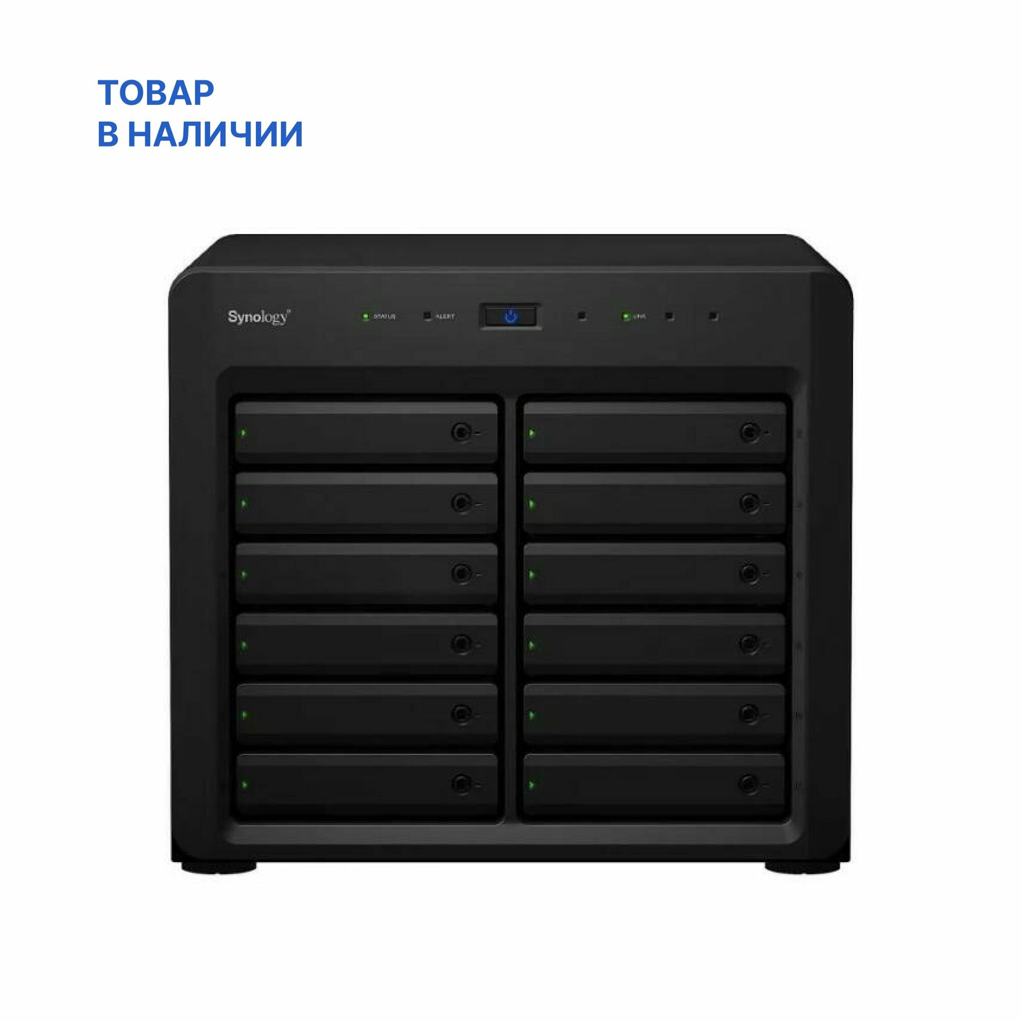 Модуль расширения Synology Expansion Unit for DS3622xs+,DS2422+/upto 12hot plug HDDs SATA(3,5' or 2,5')/1xPS incl Infiniband Cbl'' (DX1222) - фото №6