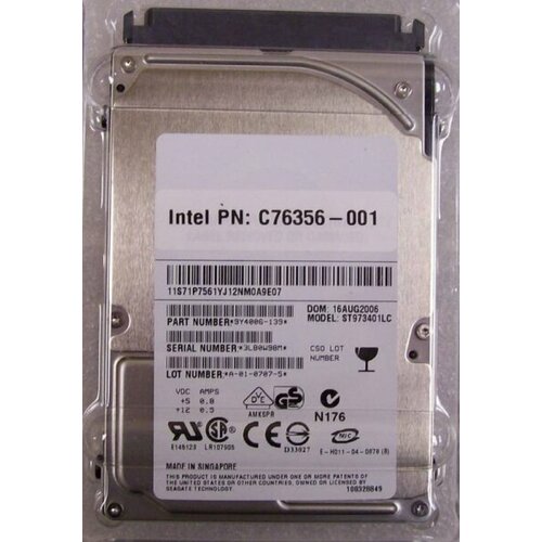 Жесткий диск Intel AB73SCSIHDKIT 73Gb U320SCSI 25 HDD 4407500₽