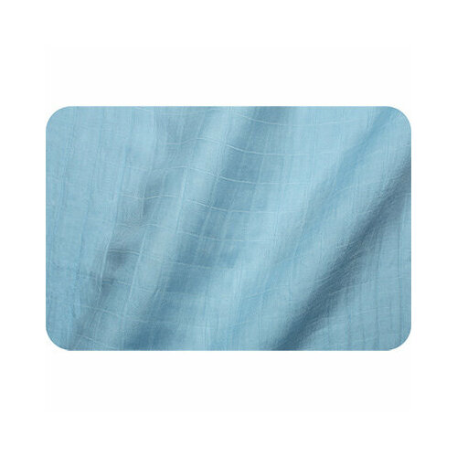 SOLID BAMBOO EMBRACE (марлевка) 120 г/кв. м 100 см х 125 см 100% хлопок BABY BLUE