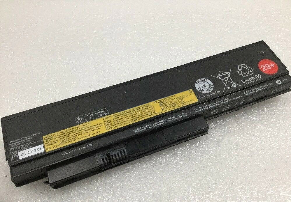 Аккумулятор 45N1025 29+ для ноутбука Lenovo ThinkPad X220 10.8V 57Wh (5270mAh) черный
