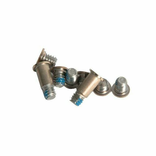 set of screws набор винтов нижней части корпуса 8шт для apple macbook 12 retina a1534 early 2015 early 2016 silver серебро Набор винтов нижней части корпуса 8 штук для MacBook 12 Retina A1534 Early 2015 - Mid 2017 Gold / Золото