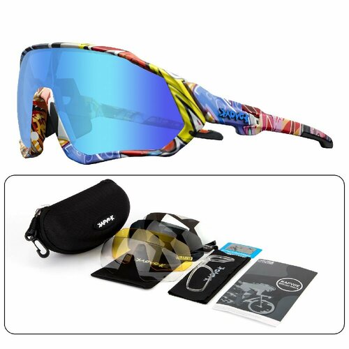 фото Солнцезащитные очки kapvoe, синий