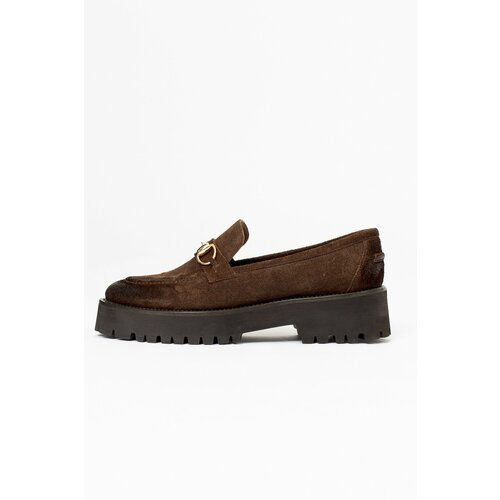 Лоферы  duet.by.me, размер 37, коричневый