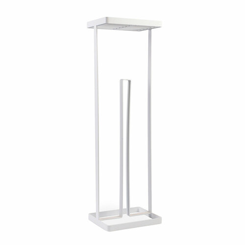 Держатель для туалетной бумаги Ulitka Overtop с полкой металл черный 74105001 4281₽