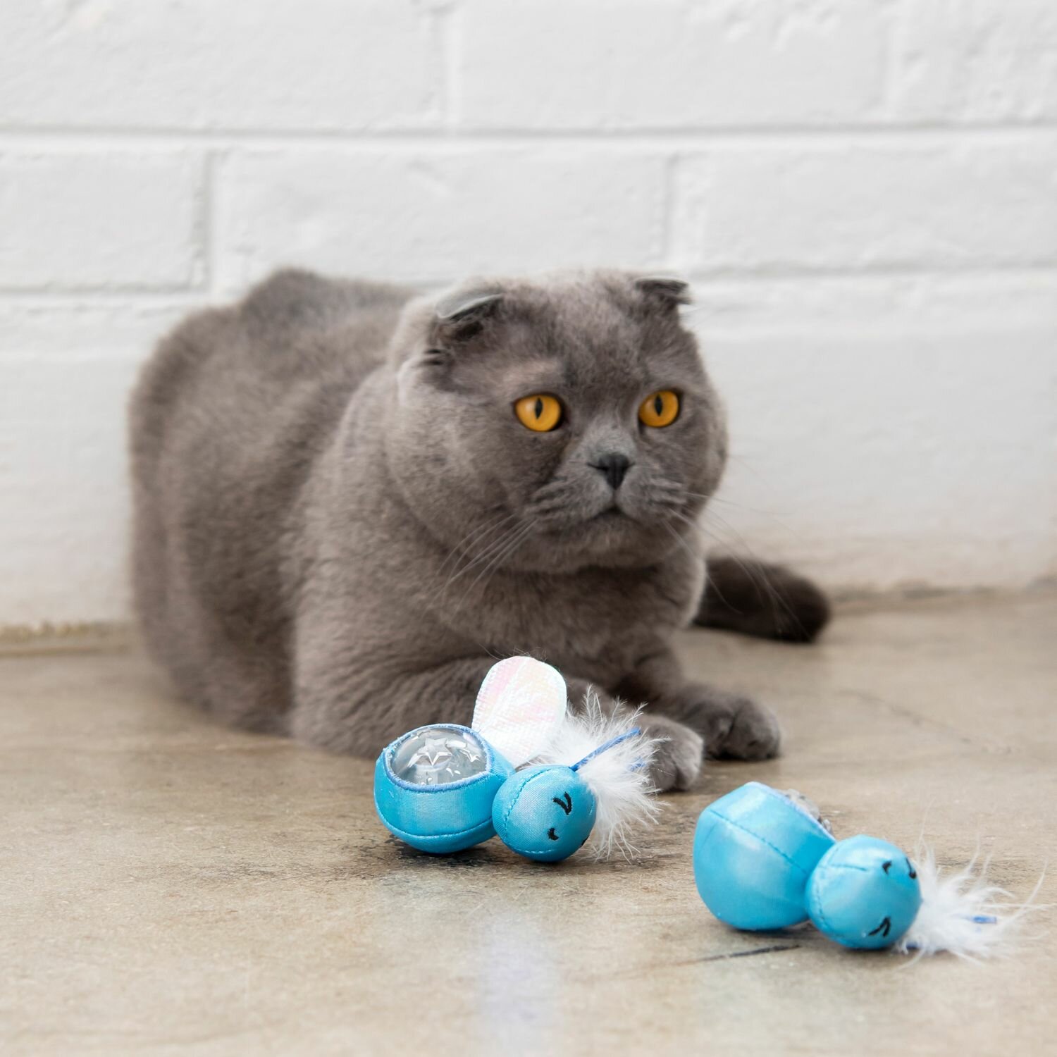 Petstages игрушка для кошек светлячки под лакомство - фото №4