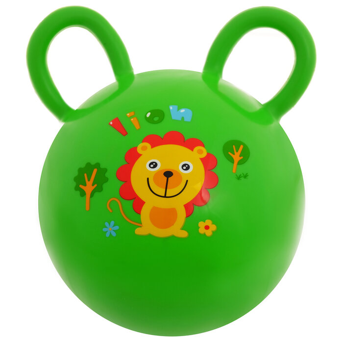 Мяч детский с ушками, d-5 см, 80 г, цвет микс 1 шт