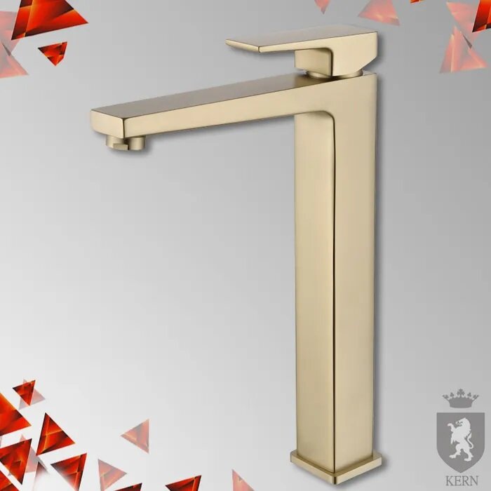 фото Cмеситель для раковины Kern 1555 black черный