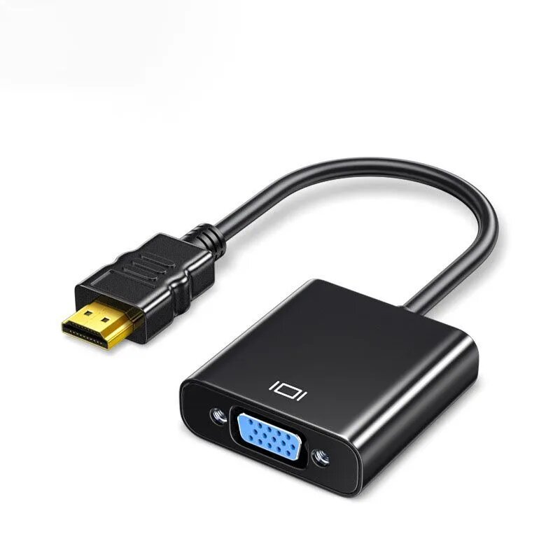 Переходник HDMI на VGA для монитора черный