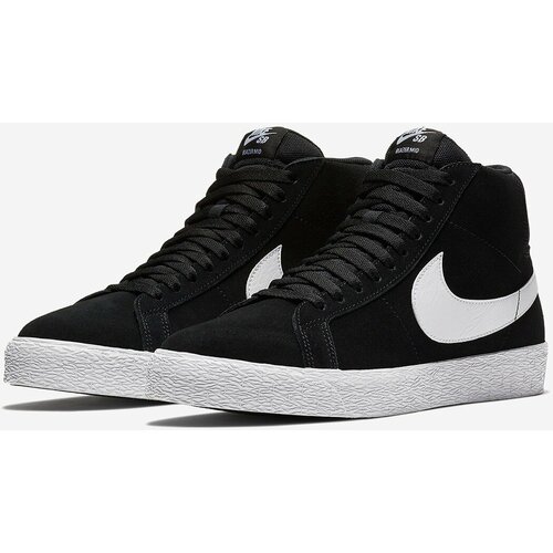 Кеды NIKE NIKE SB ZOOM BLAZER MID, размер 11 US, черный