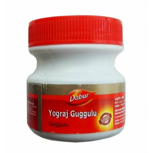 YOGRAJ GUGGULU, Dabur (Йогарадж Гуггулу, очищение и восстановление организма, Дабур), 120 таб.