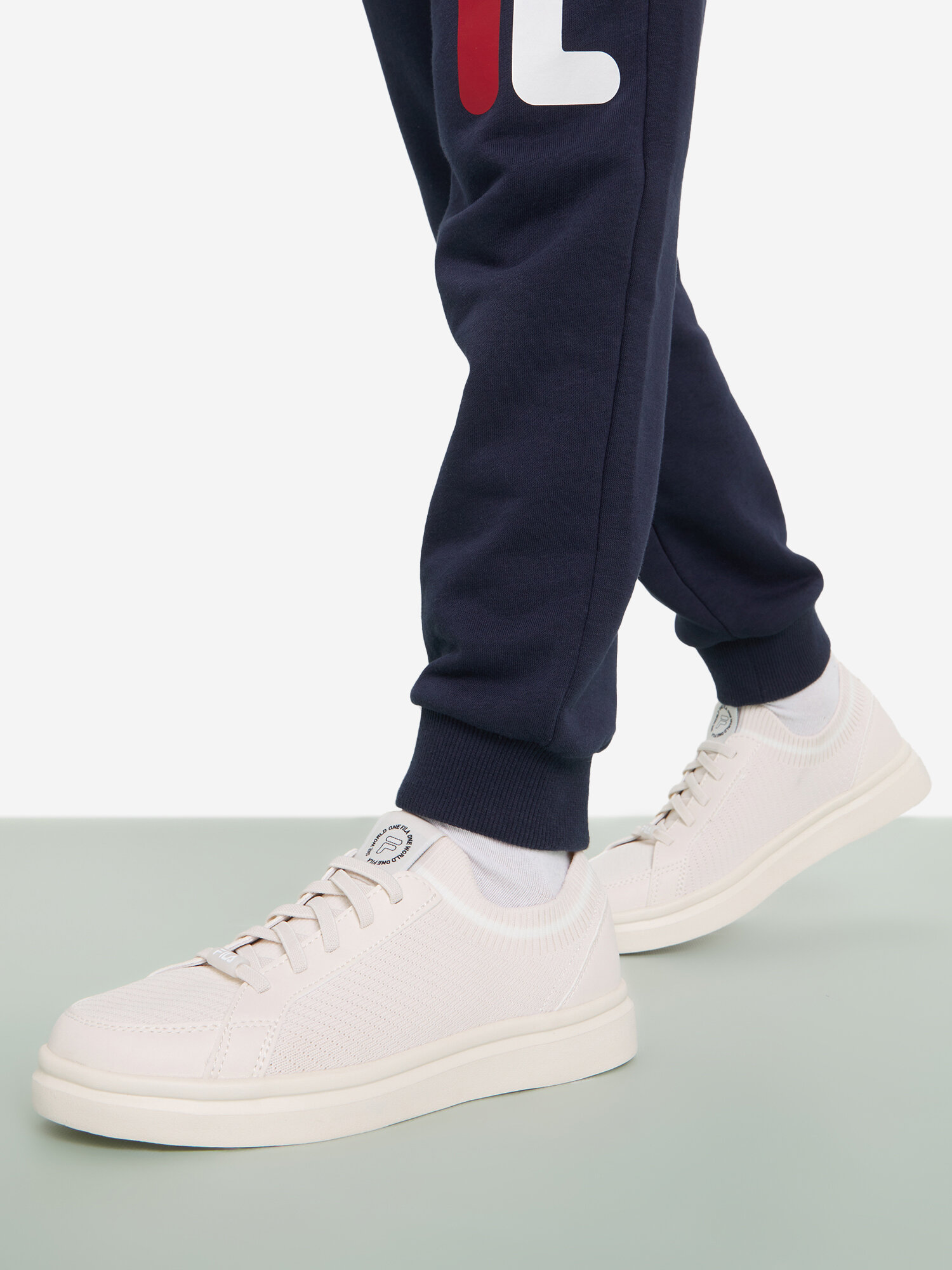 Кеды Fila FIL KNIT, размер 37, бежевый