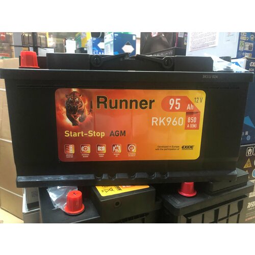 Аккумулятор Runner AGM 95Ач прямая полярность RK960