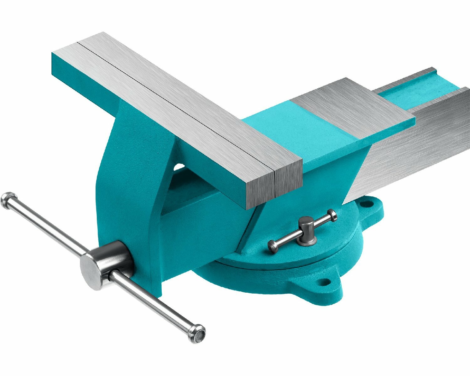 фото СИБИН 200 мм, Стальные слесарные тиски (3244-200) (3244-200)