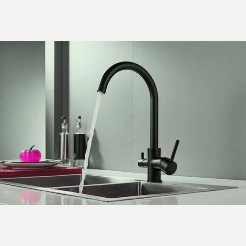 Изображение товара Смеситель для кухни с подключением фильтра питьевой воды Shevanik S128H