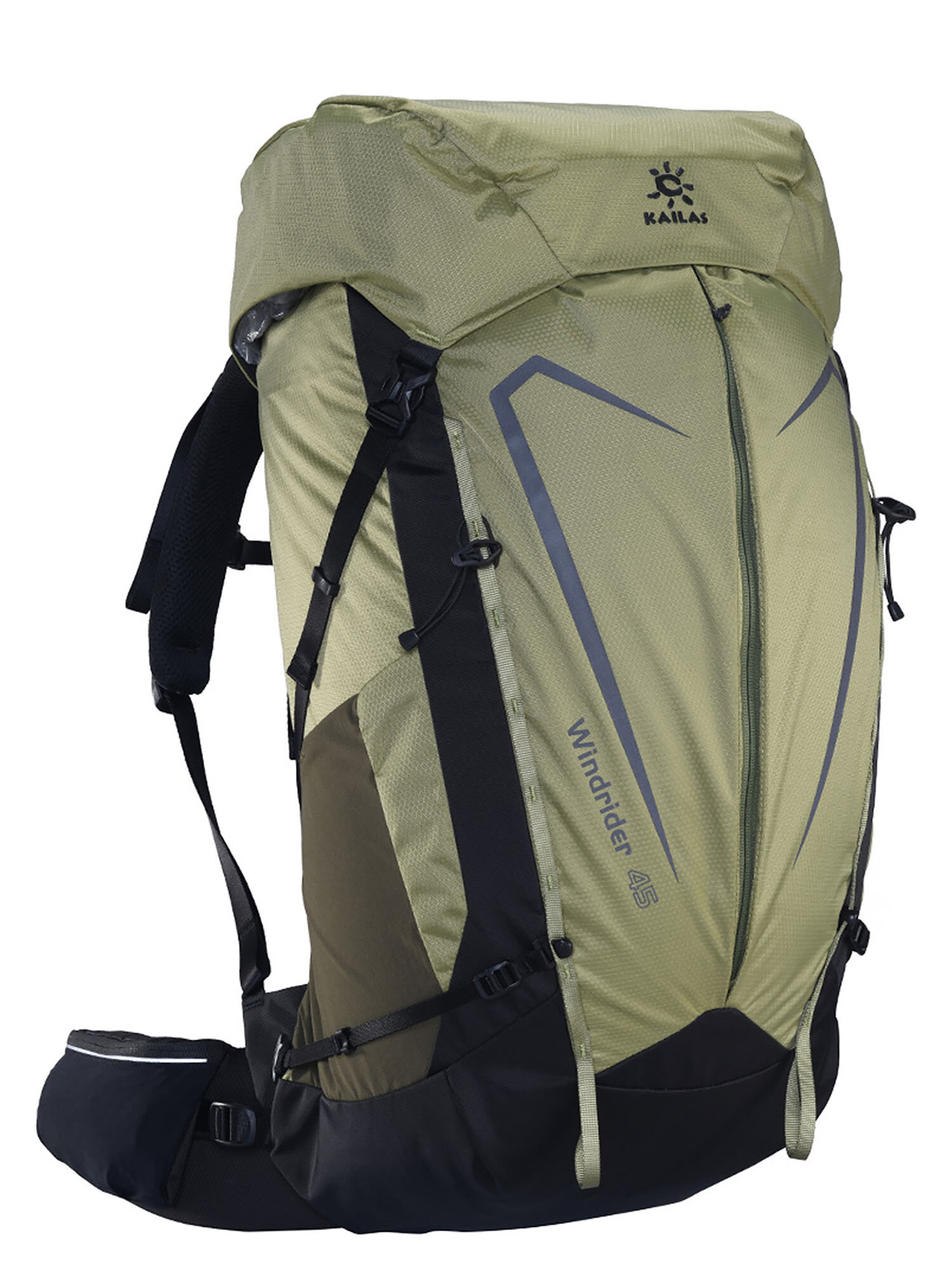 Рюкзак Kailas Windrider Lightweight Trekking Backpack 45L Laurel Leaf Green