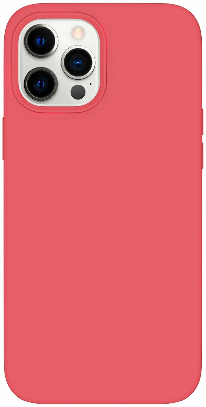 Чехол защитный VLP c MagSafe для iPhone 12 ProMax, красный