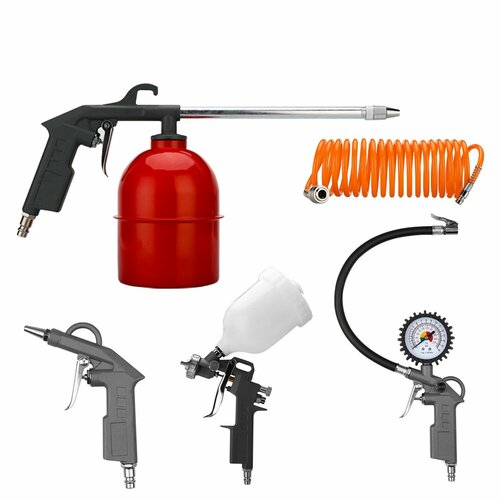 Набор пневмоинструмента и оснастки Zitrek 018-0904 5 предм 3530₽