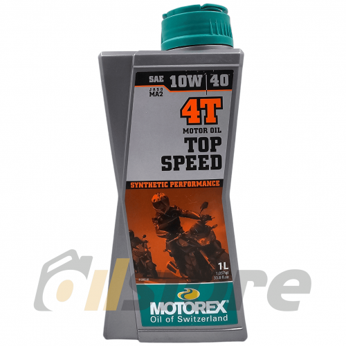 фото Моторное масло MOTOREX TOP SPEED 4T 10W-40, 1л