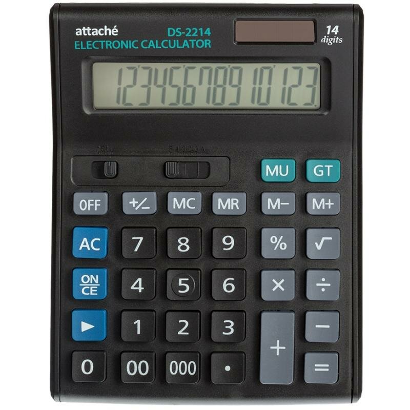 Калькулятор бухгалтерский Attache Economy DS-2214