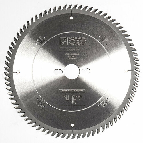 фото Диск пильный универсальный superior 260*3.2*30h*80t a12 atb woodwork 35.260.80 musen