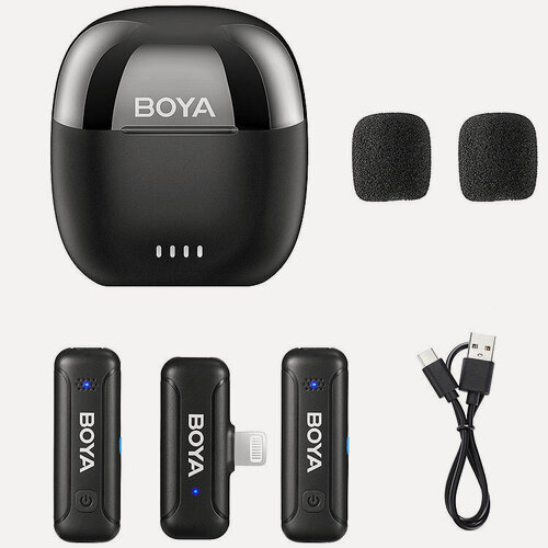 Изображение товара Boya BY-WM3T-D2 Мини-Беспроводной Микрофон (Lightning)