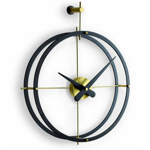 Часы Nomon Dos PUNTOS N G 2 PUNTOS основание - венгецентр - полированная латуньстрелки - венге D43см H56см 94755₽