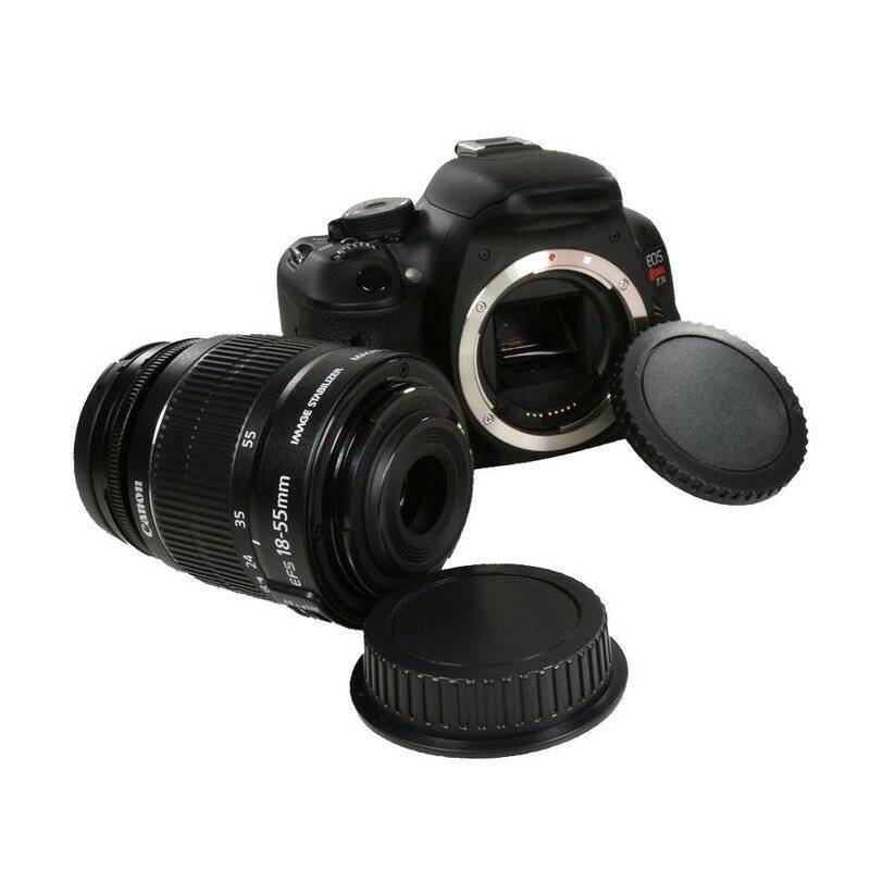 Комплект крышка задняя для объектива и байонета камеры для Canon Fotokvant CAP-C-Kit