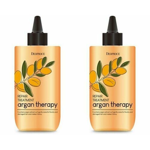 DEOPROCE Бальзам для волос с аргановым маслом ARGAN THERAPY REPAIR TREATMENT 300 мл 2 шт 2770₽
