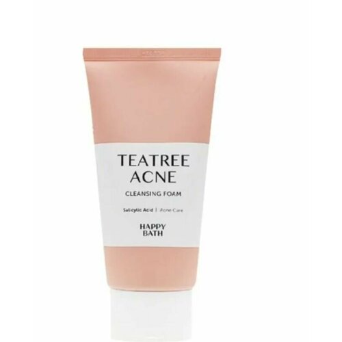 HAPPY BATH Пенка для лица очищающая с экстрактом чайного дерева и гамамелиса 150 мл 1454₽