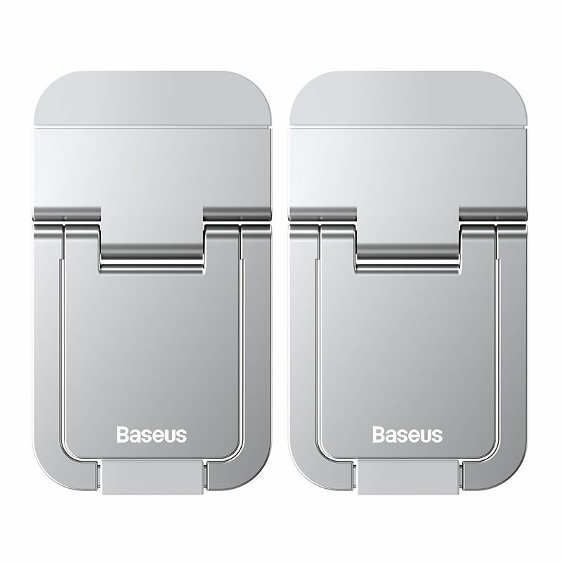 Подставка-ножки для ноутбука Baseus Slim Laptop Kickstand (LUZC000012), 2 шт, серебристые